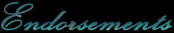 endorsements
